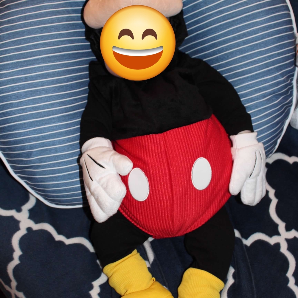 Disney Mickey Mouse Costume - Black, Red, Yellow